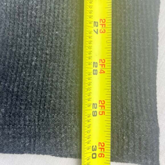 Lucky Brand Men's Large Gray Waffle Knit Long Sleeve Graphic Sleepwear Bear - Picture 2 of 9